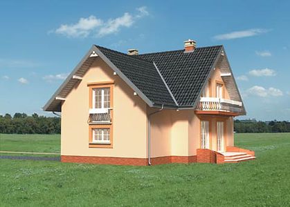 Фасад дома CBF-9545-53 Фасад дома CBF-9545-53
